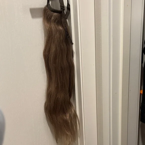 Blond Hair Extension ponytail 100% human - Picture 1 of 6